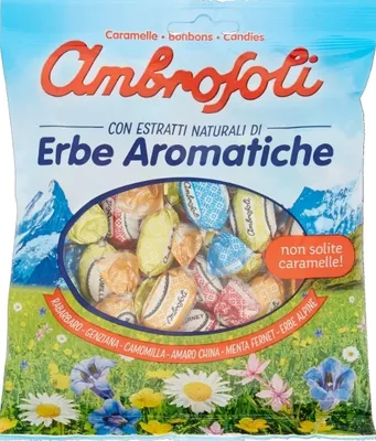 Produktbild von Erbe Aromatiche Minzbonbons 150g - Ambrosoli