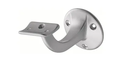 Immagine prodotto di Supporto per corrimano in alluminio 3505 anodizzato argento D.parete 56mm