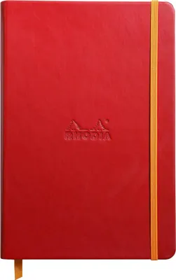 Produktbild von Rhodia 118733C, Einfarbig, Rot, A5, 96 Blätter, Hardcover, Universal