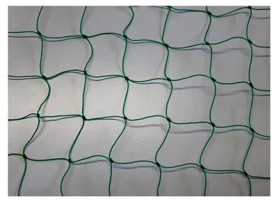 Produktbild von Katzennetz Katzenschutznetz Balkonnetz - grün - Masche 5 cm - Stärke: 1,2 mm - Breite: 4,00 m Meterware