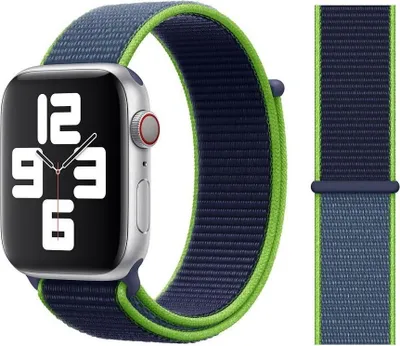 Produktbild von Original Apple Sport Loop Armband 38/40/41mm MXMP2ZM/A Neon Lime