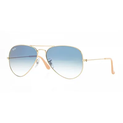 Zdjęcie produktu dla Ray-Ban Aviator Gradient, Dorosły, Uni , Aviator, Aviator, Oprawki pełne, Złoto
