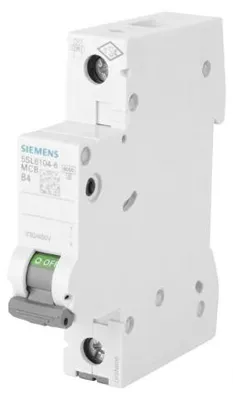 Image de Interrupteur LS B 4A 1 pôle 230/400V 5SL6104-6 (5SL61046)