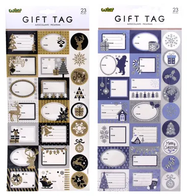 Image de Autocollant pour cadeaux 40,4 x 18,5 cm NOËL