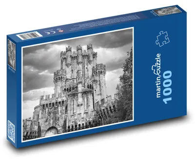Zdjęcie produktu dla Puzzle 1000 Imponujący Zamek Butrón - martinpuzzle