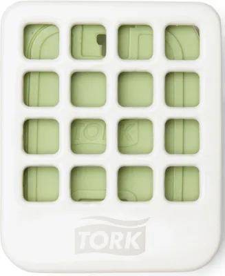 Produktbild von Tork Lufterfrischer-Halterung Weiß 562500, Weiß, Kunststoff, Kunststoff, 86 mm, 22 mm, 71 mm