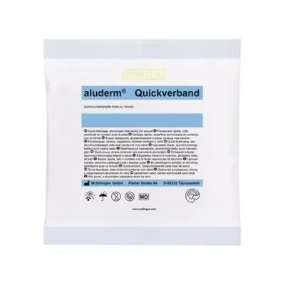 Produktbild von Quickverband aluderm groß