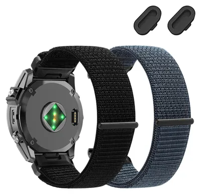 Productafbeelding van 22mm QuickFit Nylon Horlogeband voor 8 Pro 47mm, 7/7 Pro/6/6 Pro/5 Plus