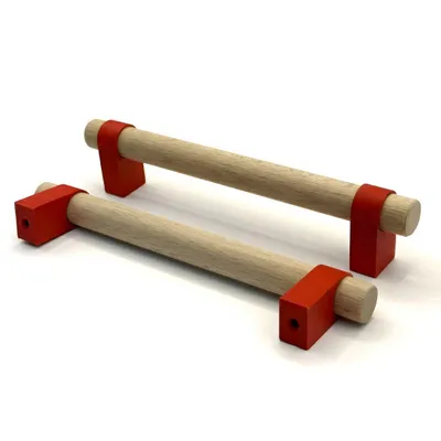 Produktbild von Möbelgriff Stangengriff Küchengriff Schrankgriff Schubladengriff 128mm Designgriff Rot