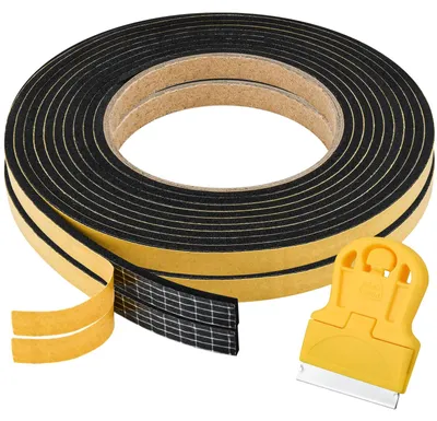 Zdjęcie produktu dla Taśma uszczelniająca do zlewozmywaków, 2 sztuki, 9 mm x 3 mm x 3,3 m