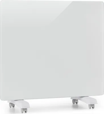 Produktbild von Klarstein Elektroheizung, Konvektor-Heizung mit Bodenrollen, Mobile Elektroheizung Energiesparend, Schlanke, Leise Heizung Elektrisch, Standgerät Heizkörper Elektrisch mit Thermostat, 1000 W