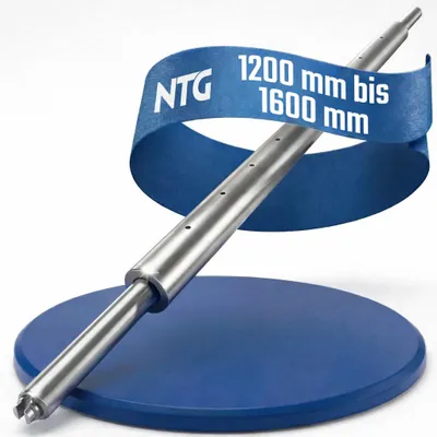 Produktbild von Rundsperrbalken Verstellbereich 1200-1600mm, Aluminium