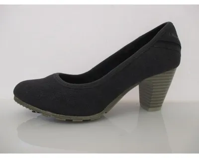 Produktbild von s.Oliver Damen klassische Pumps Blockabsatz Holzoptik 5-22404-20, Größe:38 EU, Farbe:Blau