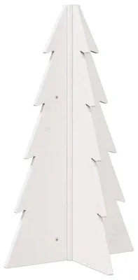 Zdjęcie produktu dla vidaXL Drewniana choinka do dekoracji 69,5 cm z litego drewna sosnowego