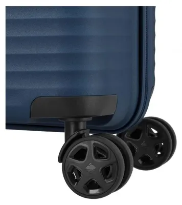 Productafbeelding van Travelite AIR STRIPE Trolley 4w, marineblauw, model met uitbreiding
