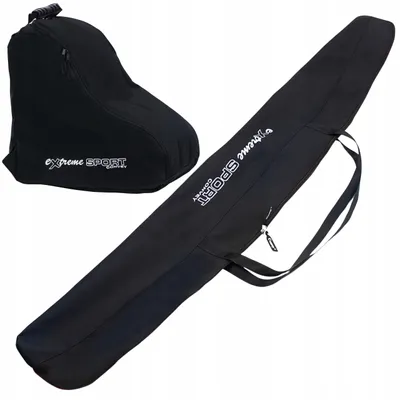 Produktbild von CONVEY Skitasche 170 cm & Skischuh-Rucksack Schwarz
