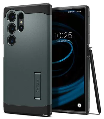 Obrázok produktu pre Spigen Tough Armor, Ochranný obal, Samsung, Galaxy S24 Ultra, 17,3 cm (6.8"), Zelená