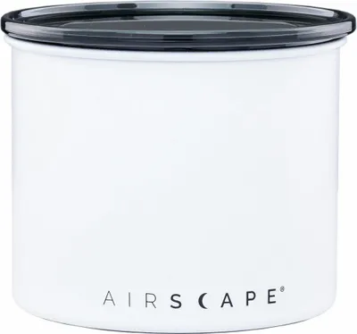 Produktbild von Airscape® Edelstahl-Aromabehälter klein, weiß matt