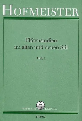 Produktbild von Flötenstudien im alten und neuenStil Band 1