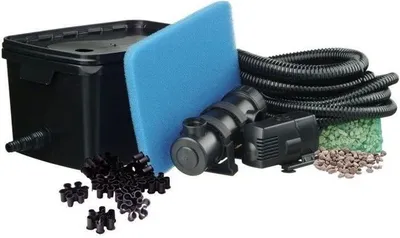 Image de Ensemble de Filtres d'Étang Ubbink FiltraPure 2000 L, 16 L, avec Pompe, Lampe UVC 401417