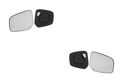 Zdjęcie produktu dla Johns, szkło lusterka zewnętrznego pasuje do Mitsubishi Space Star 12 05/12- Zestaw LR 7632B263 7632B264