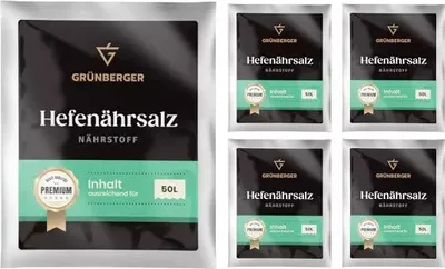 Produktbild von Grünberger YEAST NUTRIENT SALT for wine production Nutrient Wine PREMIUM - 5 Stück