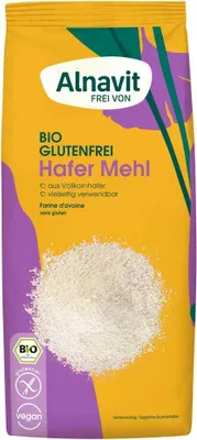 Produktbild von Alnavit Hafer Mehl 500g