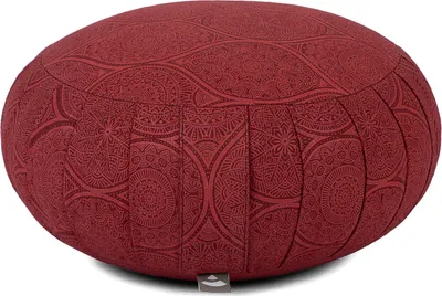 Produktbild von Maharaja Collection: Meditationskissen ZAFU, 38 x 20 cm Mayuri, dunkelrot