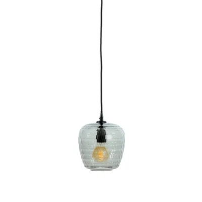 Produktbild von Deckenleuchte Hängeleuchte DANITA von Light & Living Lampe Ø17x22 cm Rauchglas-Schwarz