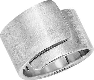 Produktbild von Modischer 925 Sterling Silber Damen - Wickelring, 53 (16.9); TRS37963RSM