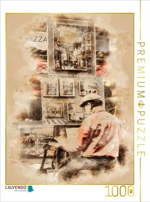 Produktbild von CALVENDO Puzzle Paris | 1000 Teile Lege-Größe 64x48cm Foto-Puzzle für glückliche Stunden