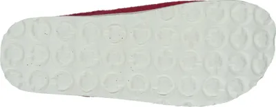 Produktbild von Dr. Brinkmann Damen Hausschuh PET Filz Pantoffel mit dekorativer Brosche 320175, Größe:41 EU, Farbe:Rot