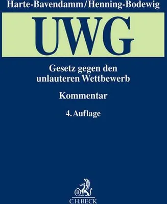 Immagine prodotto di Gesetz gegen den unlauteren Wettbewerb (UWG)
