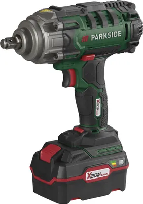 Produktbild von PARKSIDE® 20 V Akku-Kfz-Drehschlagschrauber »PASSK 20-Li B2«, mit Akku, Ladegerät, Steckschlüssel