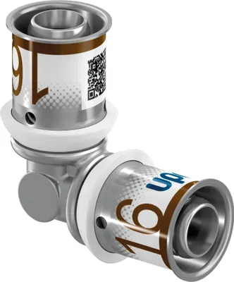 Obrázok produktu pre UPONOR S-Press PLUS, uholník, 16-16, 1 ks.