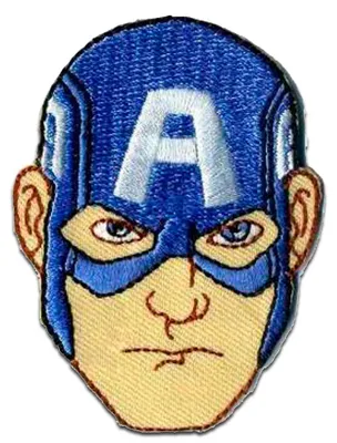 Produktbild von Marvel © Avengers Captain America 3 - Aufnäher, Bügelbild, Aufbügler, Applikationen, Patches, Flicken, Zum Aufbügeln, Größe: 6,5 x 5 cm