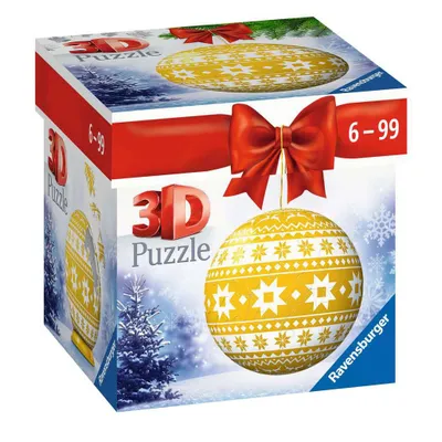 Produktbild von Ravensburger 3D Puzzle-Ball Weihnachtskugel Norweger Muster