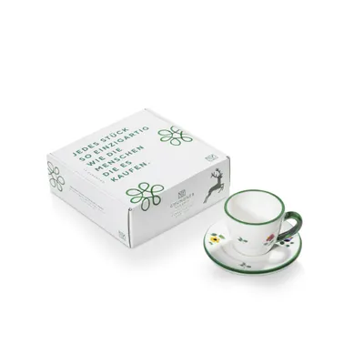 Produktbild von Gmundner Keramik Streublumen Espresso fürDich/2tlg.Geschenkk.