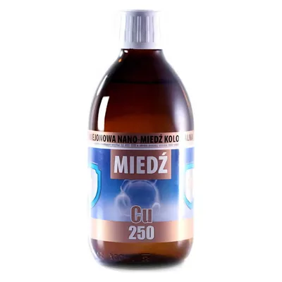 Obrázek produktu pro Nanokoloidní měď Cu250 25 ppm 300 ml PRO AKTIV