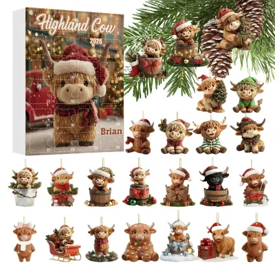 Produktbild von Adventskalender für Weihnachten, mit 24 Türchen