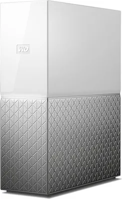 Produktbild von Western Digital My Cloud™ Home, 1-Bay NAS, 2 TB, Weiß/Silber