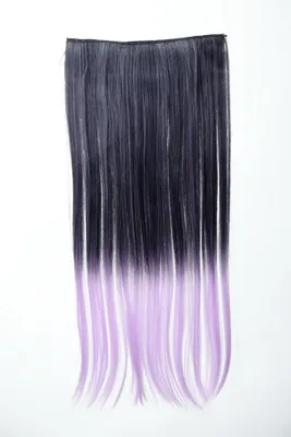 Produktbild von WIG ME UP 5 Clip-In Extension glatt Ombre Schwarz, Lila YZF-3179P-1BTTF2403A