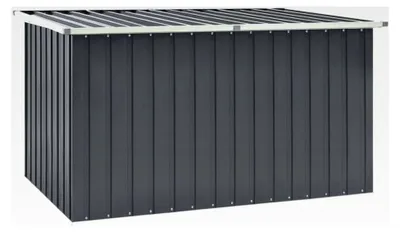 Produktbild von Gartenbox Grau 171 x 99 x 93 cm Auflagenbox Kissenbox Aufbewahrungsbox
