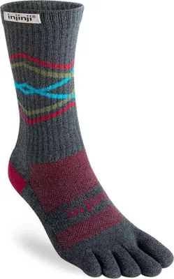 Produktbild von Injinji Midweight Crew Socken Grau EU 37-40 Grau EU 37-40