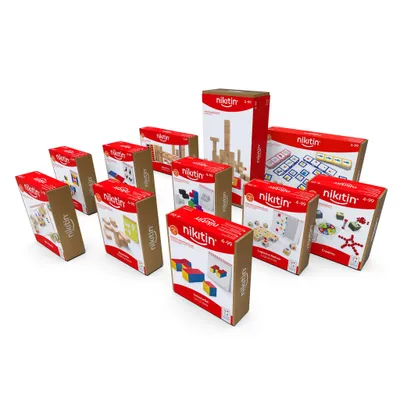 Produktbild von Nikitin Lernspiele-Set "Entwicklungspaket N1-N11"
