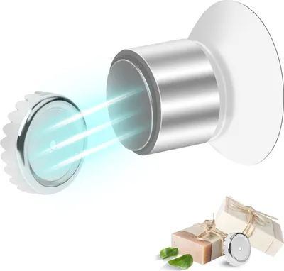 Produktbild von Seifenhalter Magnet,Seifenhalter mit Magnet ohne Bohren (Saugnapf),Magnethalter für Seifen,Magnetische Seifenablage, Magnetseifenhalter für Dusche, Badewanne, Waschbecken, Bad und Küche Seifenspender & -schalen