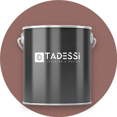Produktbild von TADESSI Wandfarbe Rosa - Tauperosa - abwaschbare Innenfarbe matt - Dispersionsfarbe - Geruchsarm und Lösemittelfrei - 2,5 Liter Gebinde