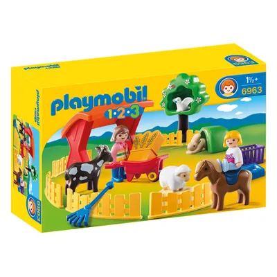 Produktbild von PLAYMOBIL 6963 - Streichelzoo
