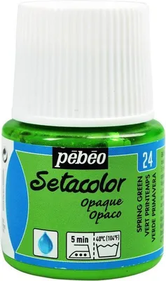 Obrázek produktu pro Barva na textil Setacolor krycí - Jarní zelená - 45 ml