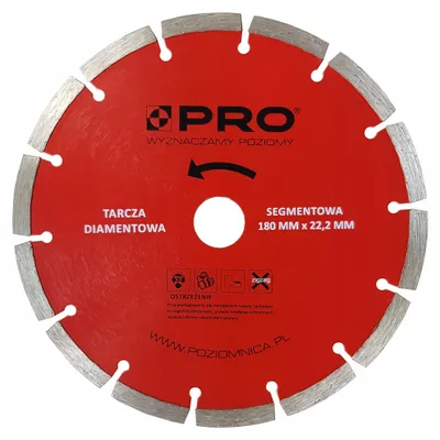 Obrázok produktu pre Pro Diamantový segmentový kotúč na betón 180mm
